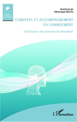 Conduite et accompagnement du changement - contribution des sciences de l'éducation
