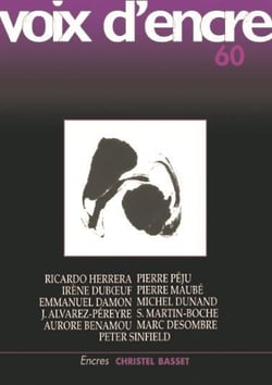 Revue voix d'encre n.60 - christel basset