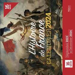 Calendrier l'histoire de France (édition 2024)
