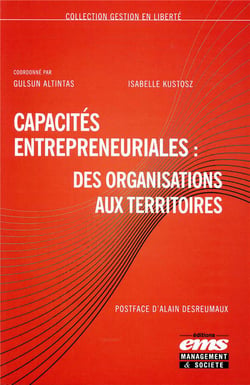 Capacités entrepreneuriales  des organisations aux territoires