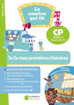 Le camion qui lit  - Je lis mes premières histoires : CP : Niveau 2 (édition 2026)