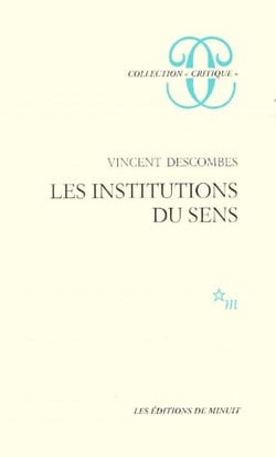 Les institutions du sens