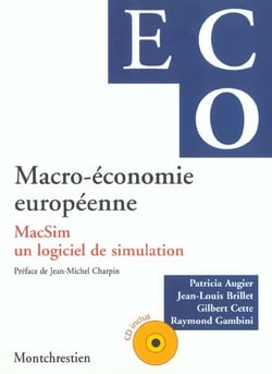 Macro-economie europeenne - macsim, un logiciel de simulation (livre + cd)
