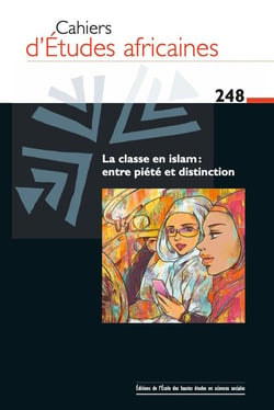 Cahiers d'études africaines n.248 : les classes sociales