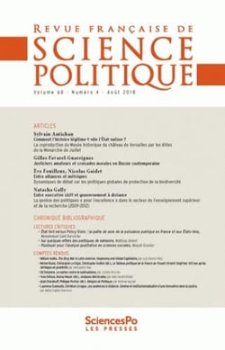 Revue francaise de science politique n.68