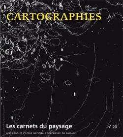 Les carnet du paysage Tome 20 : cartographies