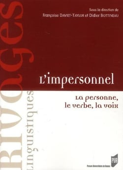 L'impersonnel - la personne, le verbe, la voix