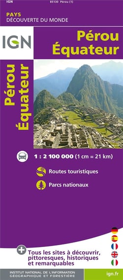 85130 Perou/Equateur  1/2M1