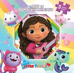 Mon premier livre puzzle : Gabby et la maison magique