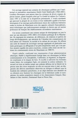 Mauritanides. Chroniques du temps qui ne passe pas