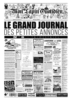 Revue Mon Lapin Quotidien n.6