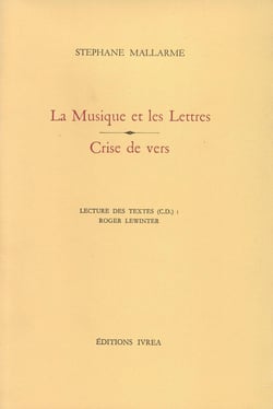 La musique et les lettres - crise de vers