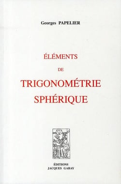 Éléments de trigonométrie sphérique