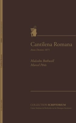 Cantinela romana - anno domini 1071