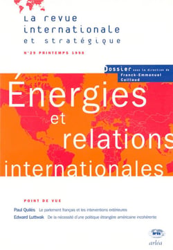 La revue internationale et strategique n.29 - printemps 1998 - énergie et relations internationales
