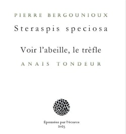 Steraspis speciosa : Voir l'abeille, le trèfle