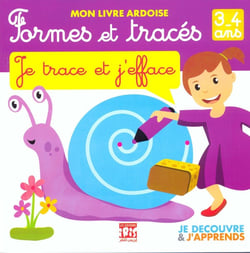 Mon livre ardoise Tome 4 : Formes et tracés - Je trace et j'efface