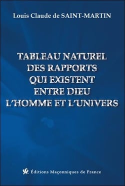 Tableau naturel des rapports qui existent entre Dieu l'homme et l'univers