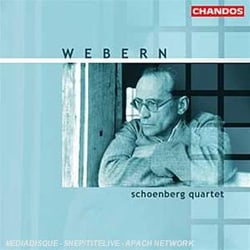 Musique De Chambre : String Quartet Op. Posth., 4 Pieces Op. 7, 6 Bagatelles Op. 9, Sonate Op. Posth - CD