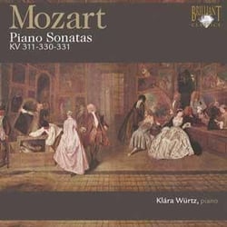 Mozart Wolfgang Amadeus Sonates Pour Piano Kv311,330 & 331