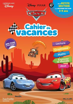 Cars - cahier de vacances - de la PS à la MS