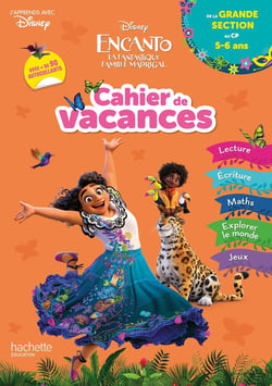 Encanto - cahier de vacances - de la GS au CP