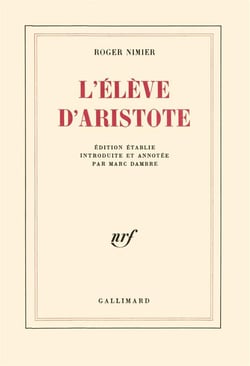 L'eleve d'aristote