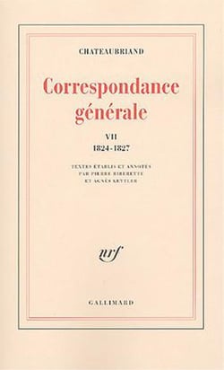 Correspondance générale t.7