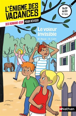 L'ENIGME DES VACANCES PRIMAIRE Tome 17 : le voleur invisible - du CP au CE1