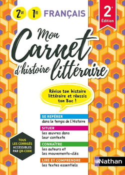 Mon carnet d'histoire littéraire - 1re, 2de (2e édition)
