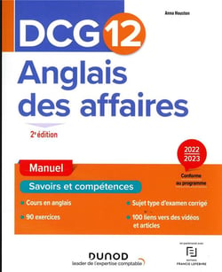 DCG 12 : anglais des affaires - manuel (2e édition)