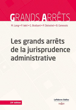 Les grands arrêts de la jurisprudence administrative (24e édition)