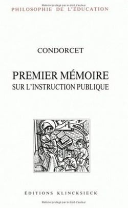 Premier mémoire sur instruction publique