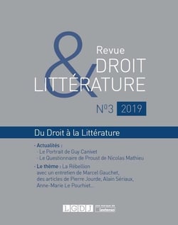 Revue droit & littérature n.3 (édition 2019)