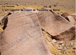 L'art rupestre de l'oasis de tazzarine au maroc -