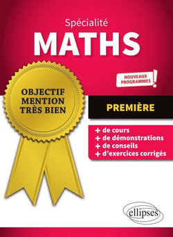 Spécialité Maths - 1re - Nouveaux programmes