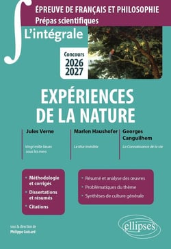 L'intégrale sur le nouveau thème. Epreuve de français et philosophie : Prépas scientifiques - Concours 2026-2027 (édition 2026/2027)