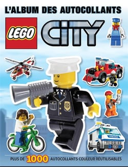 Lego city - l'album des autocollants