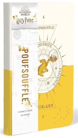 Harry Potter constellations : carnet Poufsouffle