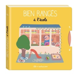 Bien ranges à l'école