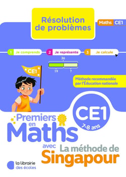 Premiers en maths : Méthode de Singapour : CE1 - Résolution de problèmes (édition 2026)