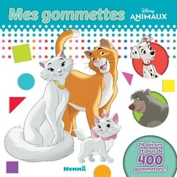 Disney animaux - mes gommettes - les aristochats