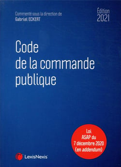 Code de la commande publique (édition 2021)