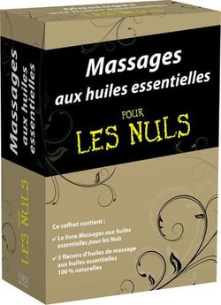 Massages aux huiles essentielles pour les nuls - coffret