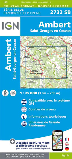 2732Sb Ambert/Saint-Georges-En-Couzan/Pierre-Sur-Haute