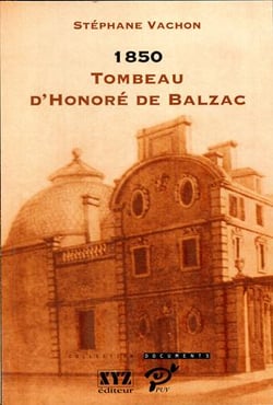 1850 - tombeau d'Honoré de Balzac