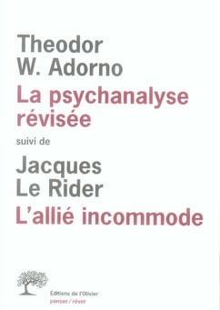 La psychanalyse révisée - l'allié incommode