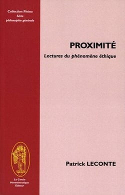 Proximité - lectures du phénomène éthique
