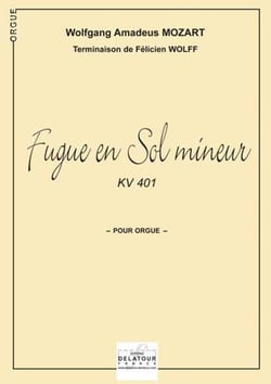 Fugue en sol mineur KV 401 pour orgue