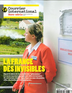Courrier international hs n 73 la france des invisibles - octobre 2019